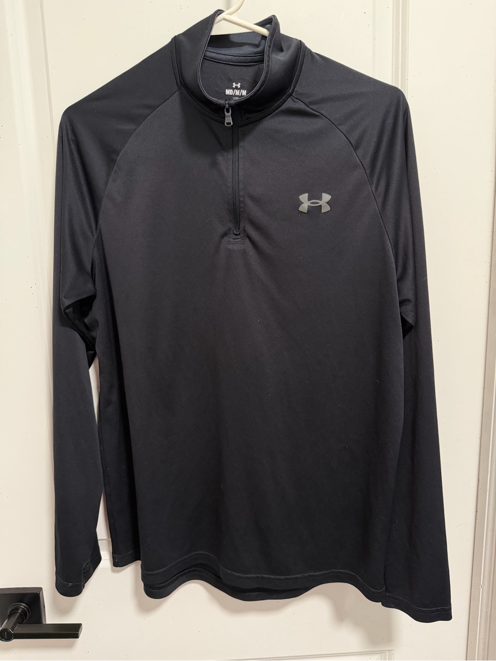 Under Armour Black Quarter-Zip Performance Top